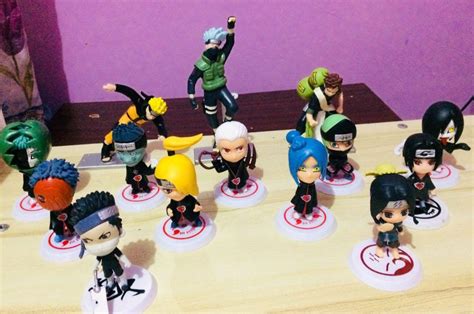 Naruto - chibi and mini figures 14 pcs (bootleg), Hobbies & Toys, Toys & Games on Carousell