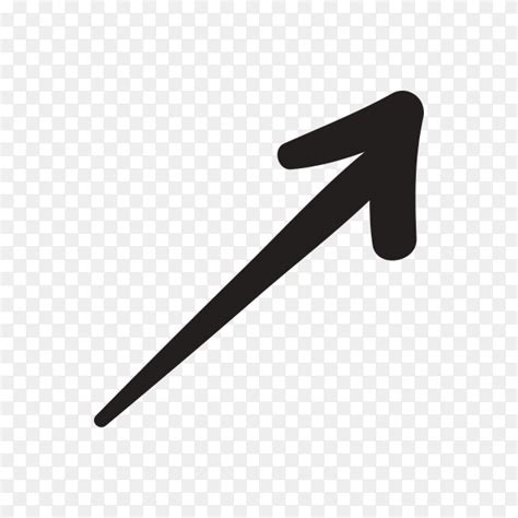 Hand drawn arrow symbol Vector PNG - Similar PNG