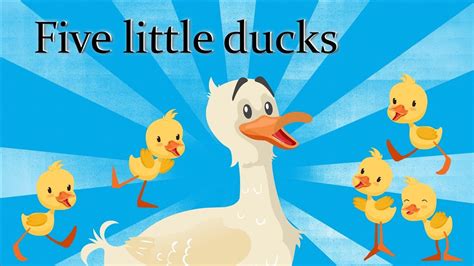 Five Little Ducks | Nursery Rhymes for Kids by Little Royals - YouTube