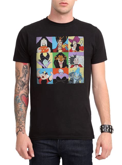 Disney Villains Characters T-Shirt | Geeky clothes, Shirts, T shirt