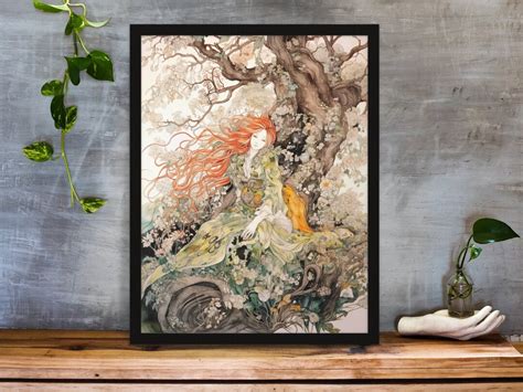 Terra Roman Goddess of the Earth Poster Print With Japanese - Etsy