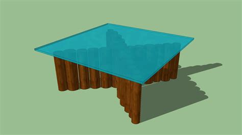 coffee table wood | 3D Warehouse