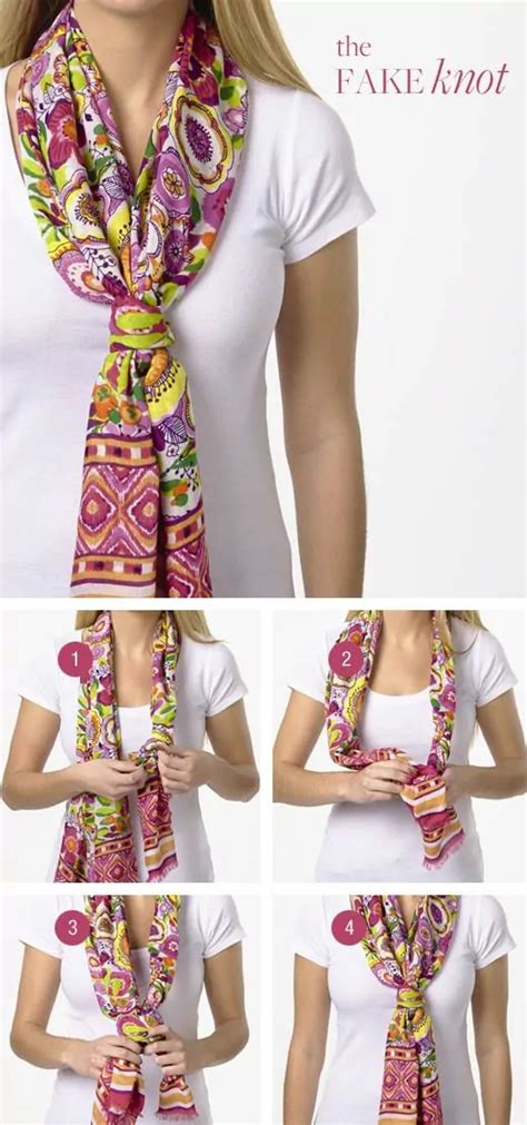 10 Stylish Ways to Tie a Scarf - Part 8