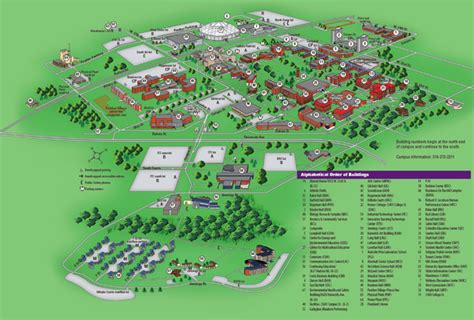 University Northern Iowa Campus Map