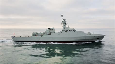 Royal Navy of Oman Khareef-class corvette [2250 × 1266] : WarshipPorn