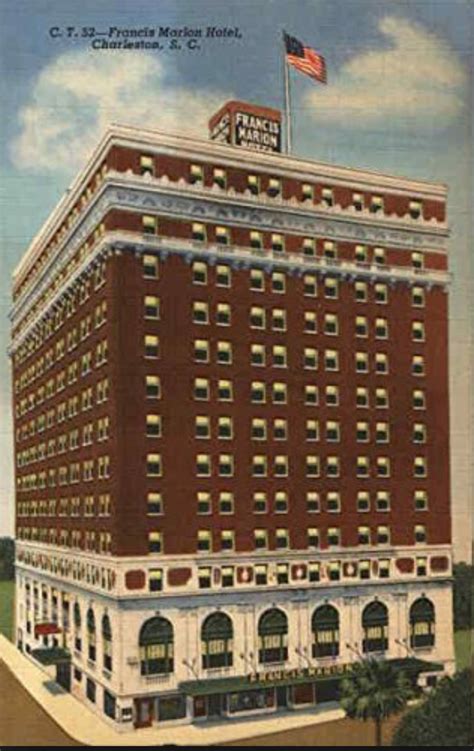 Francis Marion Hotel in Charleston, South Carolina turns 95 today ...