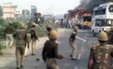 Police Arrests Ten and Files FIR Against 586 in Mathura Protests