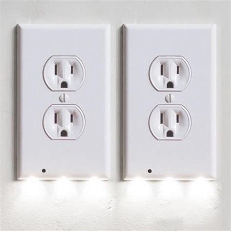 Outlet Night Light Cover Automatically Lights In The Dark - Legit Gifts