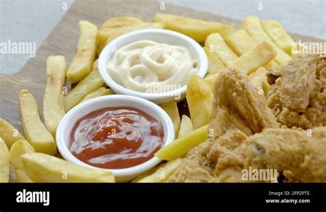 French fries with sauces Stock Videos & Footage - HD and 4K Video Clips ...