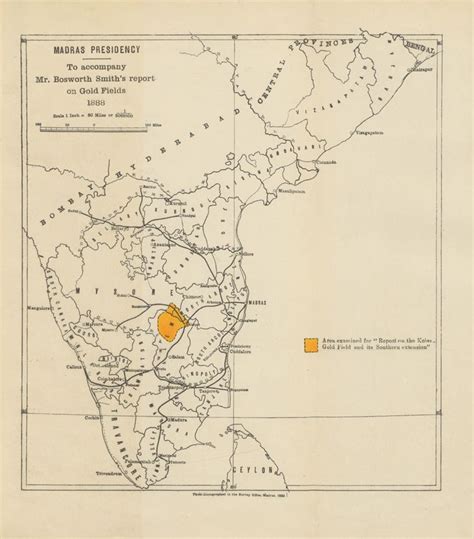 British Library digitised image from page 11 of "Report on the Kolar Gold Field and its southern ...