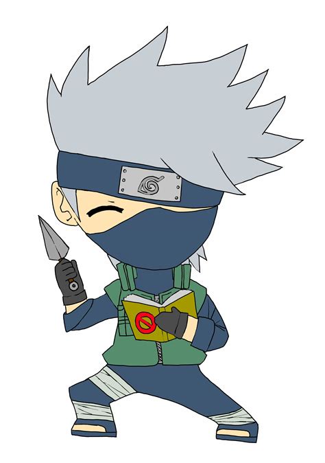 Chibi: Kakashi Hatake by animereviewguy on DeviantArt