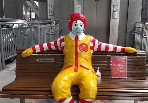 McDonald’s mascot is now sporting a mask across its outlets | Business ...