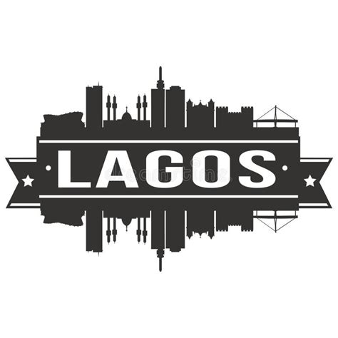 Lagos City Name Love Heart Visit Tourism Logo Icon Design Stock Vector - Illustration of ...