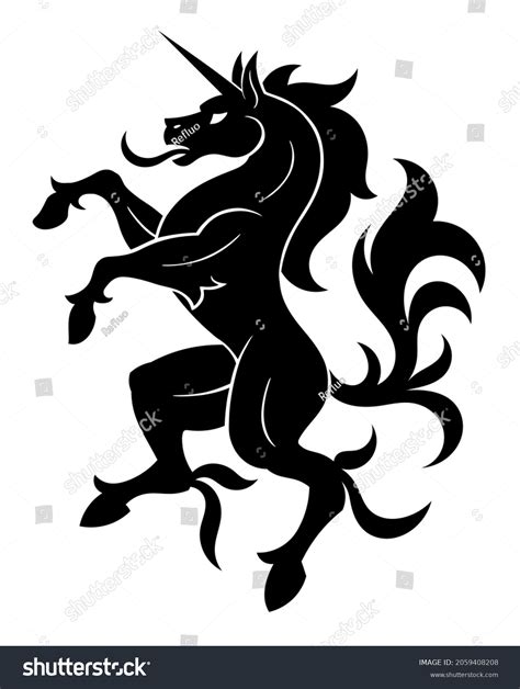 1,996 Unicorn Heraldic Images, Stock Photos & Vectors | Shutterstock