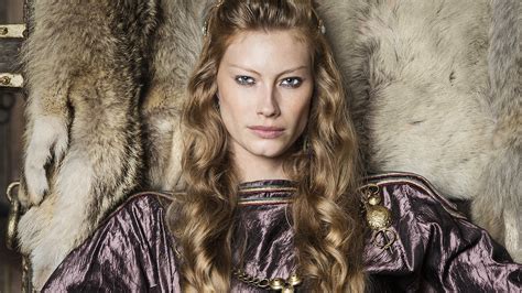 Queen Aslaug - Vikings Cast | HISTORY Channel