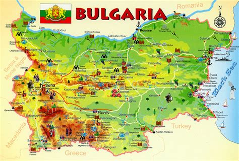 Mapa Na Bulgaria