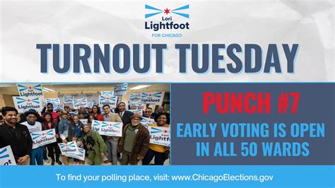 Lori Lightfoot on Twitter: "One week to go! Make a plan to vote, find ...