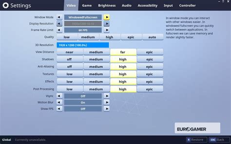 Fortnite Settings - How to improve performance with these PS4, Xbox and ...