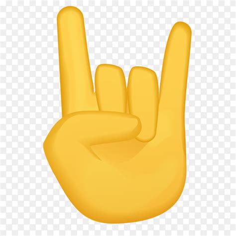 Sign of the horns gestures emoji Clipart PNG - Similar PNG