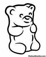 Bear Coloring Pages Free Printable PDF Templates  Life Should Cost Less sketch template