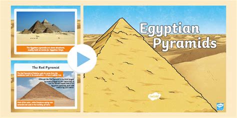 Egyptian Pyramids Lesson Activity PowerPoint (teacher made)