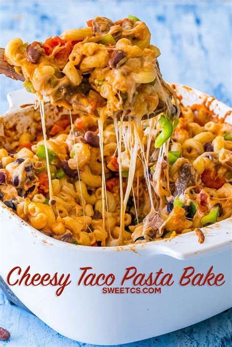 Cheesy Taco Pasta Bake