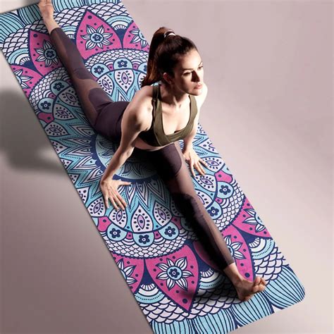 New Printed Yoga Mats Widen Yoga Mat Yoga Blanket Beginners Mat ...