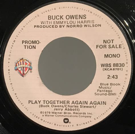 Buck Owens – Play Together Again Again (1979, Mono/Stereo, Vinyl) - Discogs