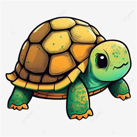 Turtle Tortoise Cartoon, Tortoise, Pattern, Cartoon Turtle PNG Transparent Image and Clipart for ...