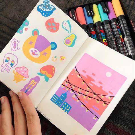 ♡𝖩 𝗈 𝗋 𝖽 𝗂 𝗇♡ on Instagram: "My first Posca pen art! #posca #poscapens #poscamarkers #poscaart # ...