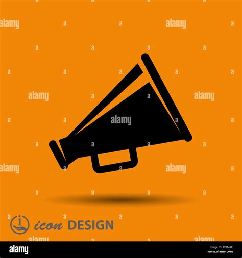 Le pictogramme de mégaphone Image Vectorielle Stock - Alamy
