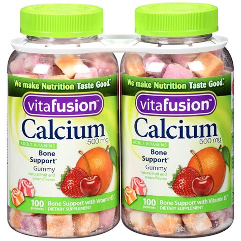 vitafusion Calcium Gummies, 500 mg (200 ct.) - Walmart.com