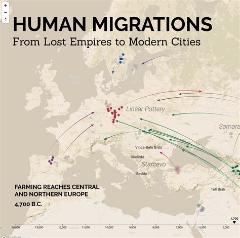 Andrew Wellington - Human Migrations Map