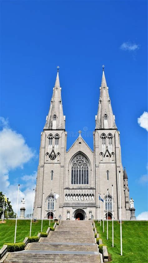 Armagh Cathedral stock photo. Image of roman, blue, gateway - 9858568