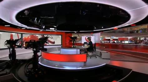 BBC News Studio E Broadcast Set Design Gallery