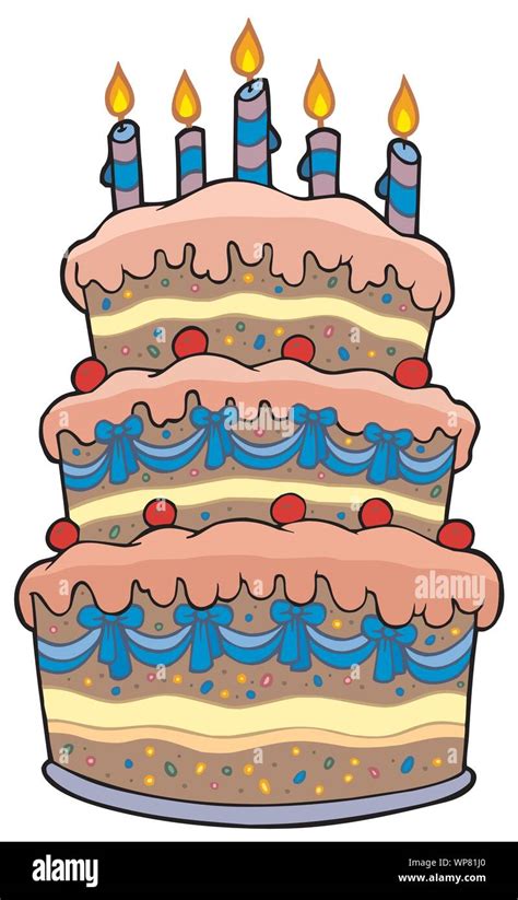 Cartoon cake hi-res stock photography and images - Alamy