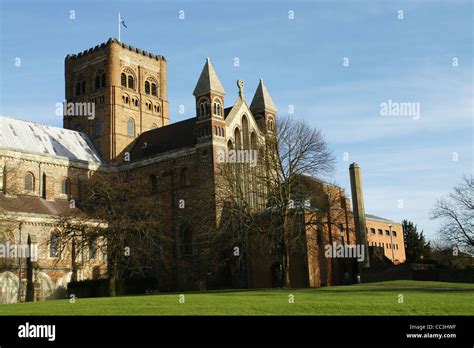 St. Albans Cathedral Stock Photo - Alamy