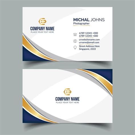 Corporate Business Card | Business card graphic, Graphic design ...