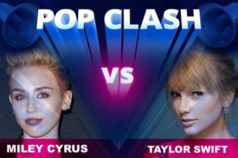 Miley Cyrus vs. Taylor Swift - Pop Clash