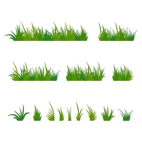 184 Grass tuft Vector Images | Depositphotos