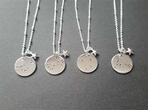 Sterling Silver Zodiac Necklace