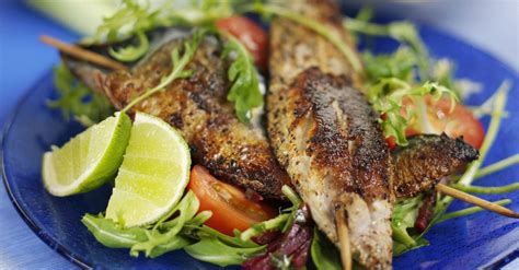 Grilled Fish Skewers recipe | Eat Smarter USA