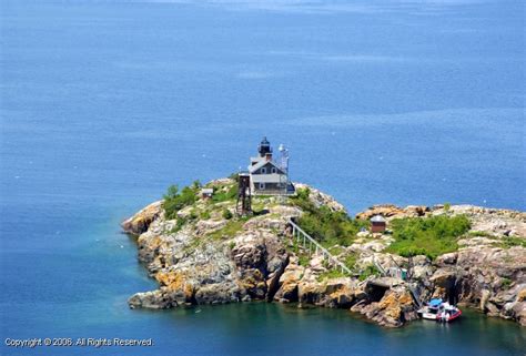 Granite Island Lighthouse, Off Marquette, Michigan, United States