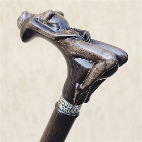 Unique Walking Cane Viking Fashionable Walking Stick Hand Carved Oak Wood Thor Walking Sticks ...