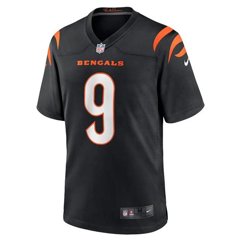 Camisa Futebol Americano Nike Cincinnati Bengals - Preto/Laranja ...