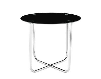 Round Leisure Made Coffee Table, Glass Top for Small Room CTS015 - Buy round coffee table ...