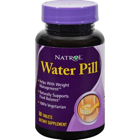 Natrol Water Pill - 60 Tablets - Walmart.com