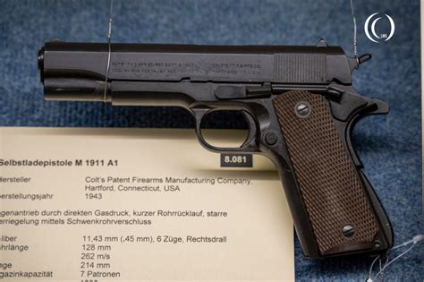 .45mm Colt M1911 A1 (Government Model) – American Semi-automatic Pistol | LandmarkScout