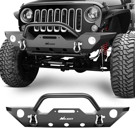 Buy Nilight Front Bumper Compatible for 2007 2008 2009 2010 2011 2012 2013 2014 2015 2016 2017 ...