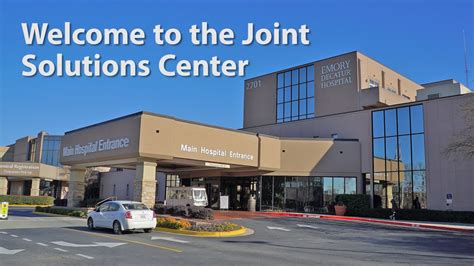 Instructions for successful surgery and rehab at Emory Decatur Hospital’s Joint Solutions Center ...